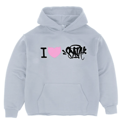 I Heart Syna Sudadera Gris
