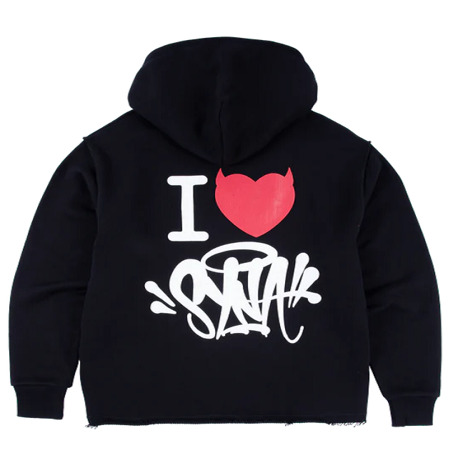 I Heart Syna Sudadera Negra