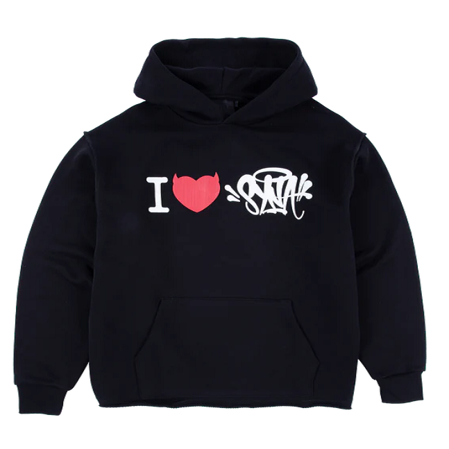 I Heart Syna Sudadera Negra