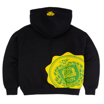 Synaworld College Sudadera Negra 1