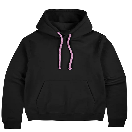Syna OG Sudadera Negro Rosa