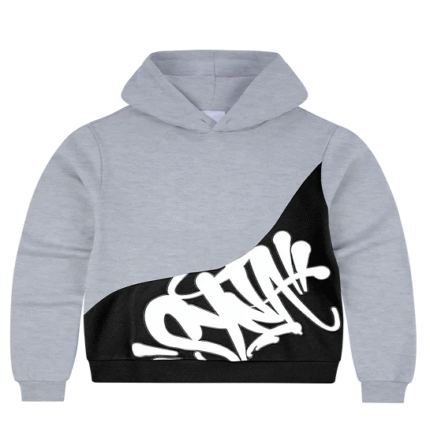 Syna Slice Sudadera Gris Negro