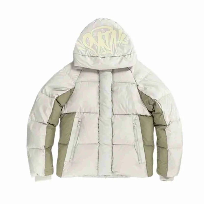 Synaworld ‚Syna Logo‘ Chaqueta Crema
