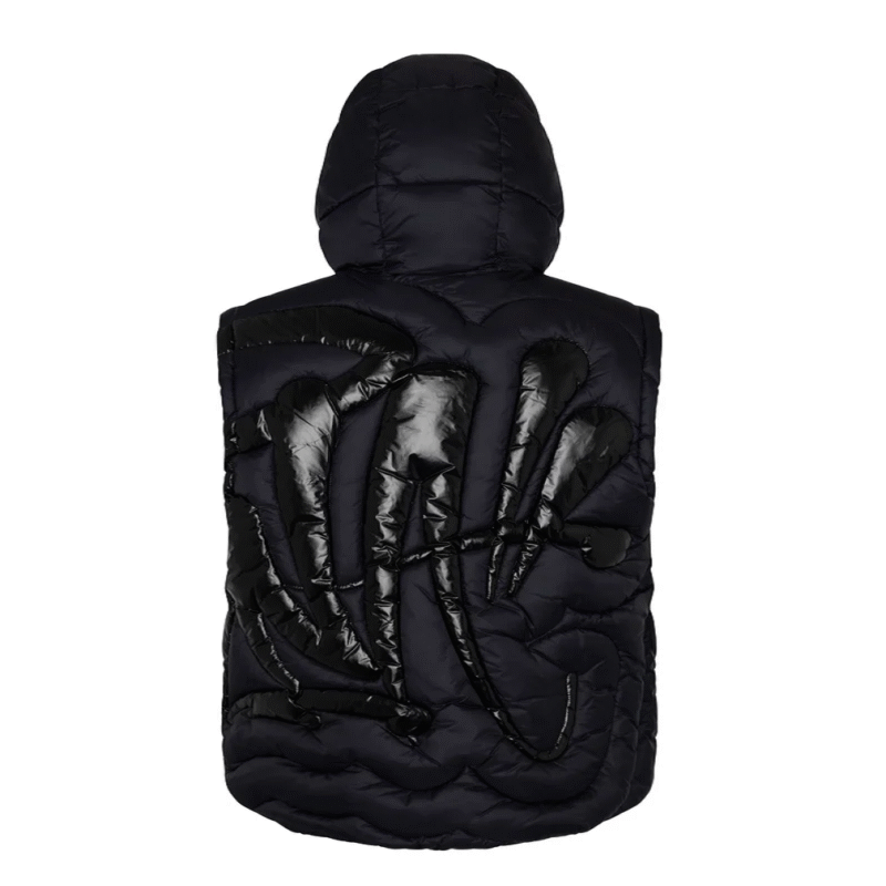 XL Logo Gilet Chaqueta Negra 1synaword