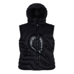 XL Logo Gilet Chaqueta Negra
