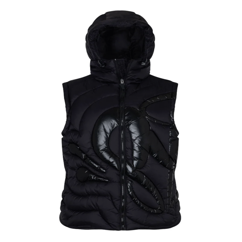 XL Logo Gilet Chaqueta Negra